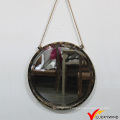 Small Dressing Metal Framed French Vintage Mirror